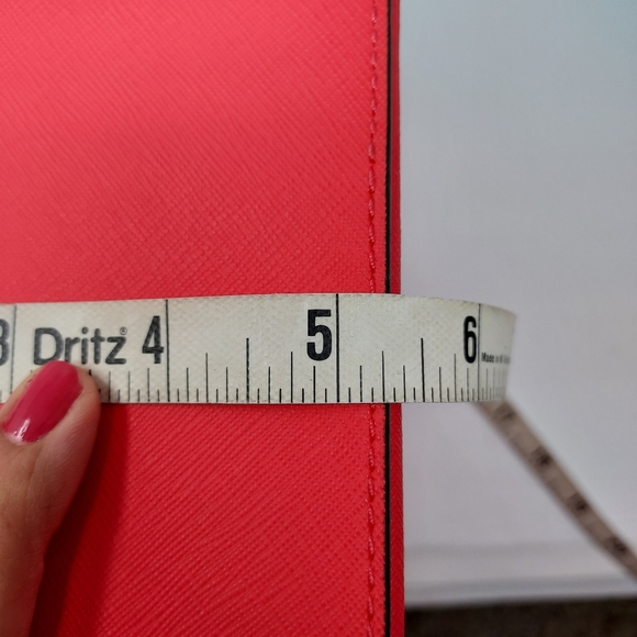 NEW Michael Kors Red Orange Large Tote Purse - Picture 11 of 11